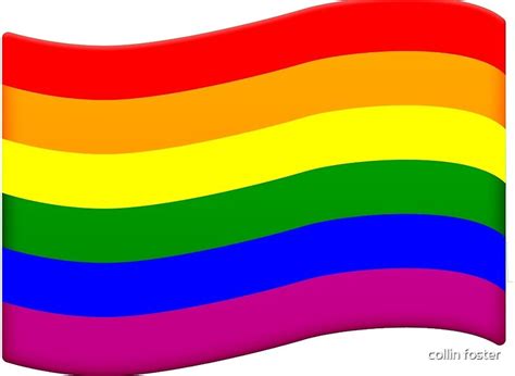 A pride flag refers to a flag that represents any segment of the lgbtq (lesbian, gay, bisexual, transgender, queer) community. "LGBT+Pride Flag Emoji" by Collin Foster | Redbubble