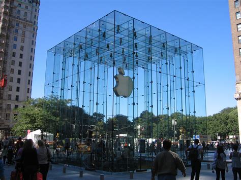 The Apple Store New York 5th Avenue Facadeworld
