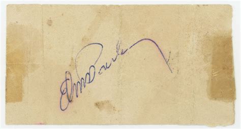 Lot Detail Elvis Presley Autograph