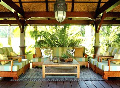 Patio Ideas Tropical Outdoor Furniture Caribbean Decoratorist 131679