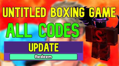 All Untitled Boxing Game Codes Roblox Untitled Boxing Game Codes