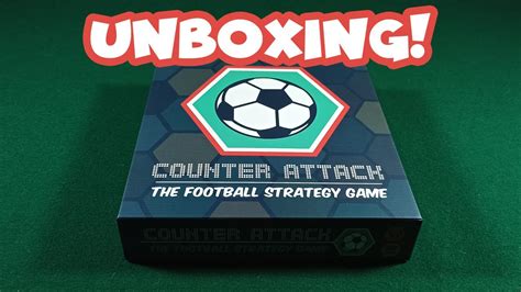 Unboxing 8 Counter Attack The Football Strategy Game Youtube