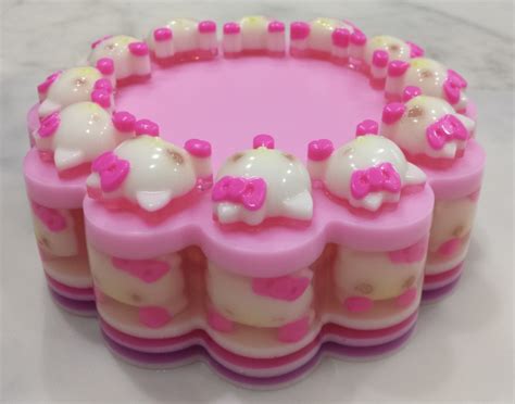 How to make hello kitty jelly cake | how to jelly. Yochana's Cake Delight! : Hello Kitty Jelly Cake