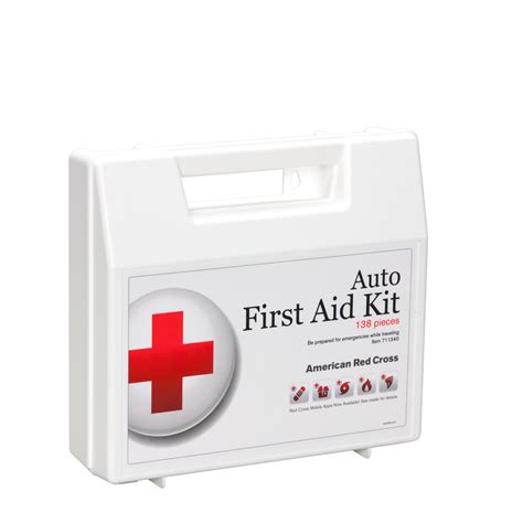Deluxe Car First Aid Kit Red Cross Store