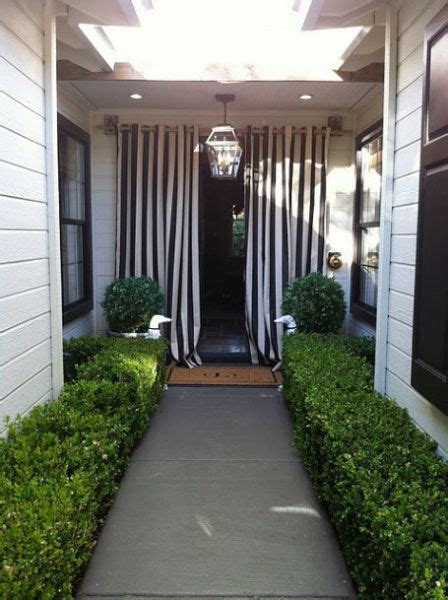 Exterior Of The Day Outdoor Curtains Outdoor Rooms Outdoor