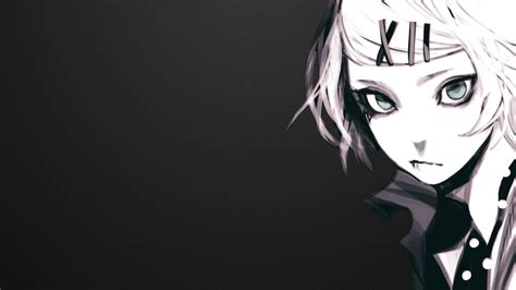 Fond Décran Dessin Illustration Monochrome Anime Tokyo Ghoul