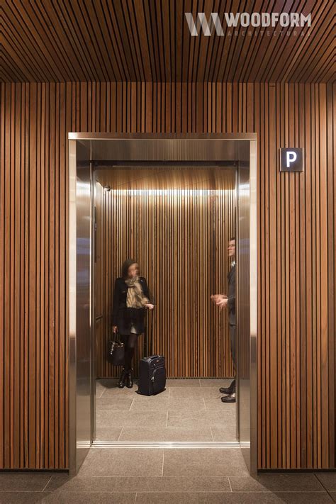 Woodform Inspiration Elevator Lobby Design Elevator Interior