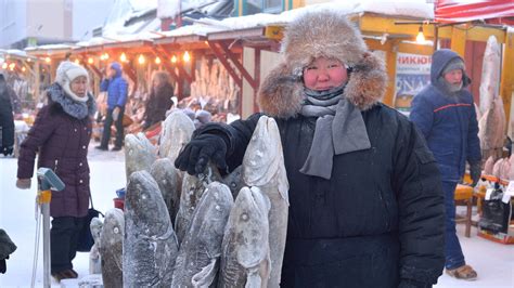 Yakutsk Worlds Coldest City Records Minus 50 Degrees Celsius Temp