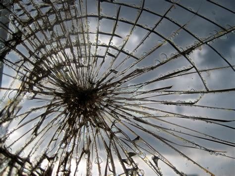 Cracked Glass Free Stock Photo - Public Domain Pictures