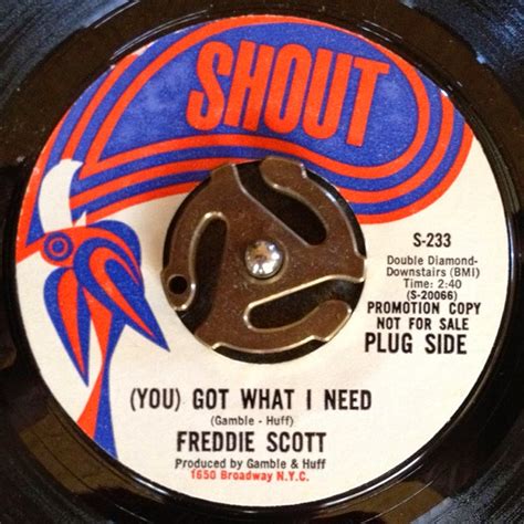 Vinyl From Soultown Freddie Scott You Got What I Need