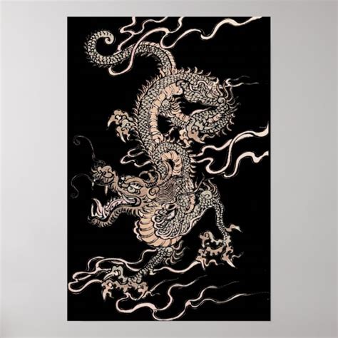 Chinese Dragon Poster