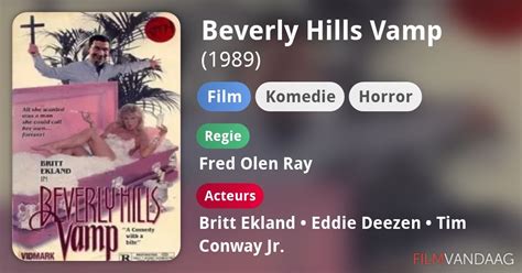 Beverly Hills Vamp Film 1989 Filmvandaagnl