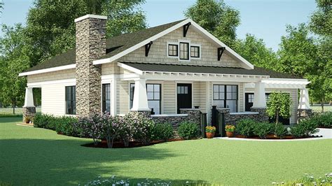 Plan 18267be Simply Simple One Story Bungalow Craftsman House House