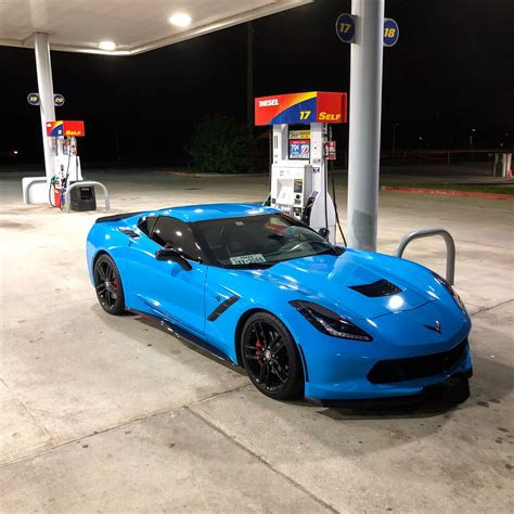 Fs For Sale 2015 C7 Corvette 2lt A8 Gloss Light Blue Wrapped