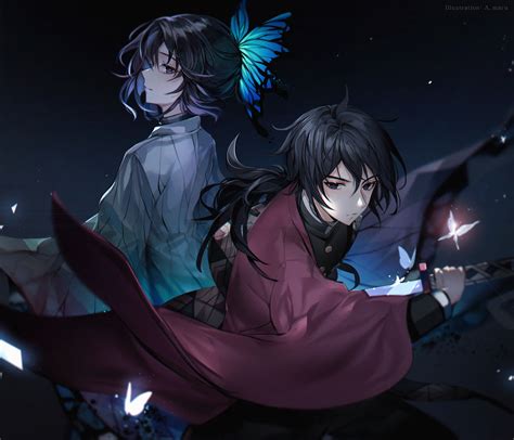 Maybe you would like to learn more about one of these? Giyuu Tomioka and Shinobu Kochou Wallpaper, HD Anime 4K ...