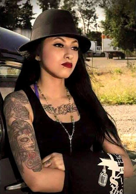 Gangster Girl Mexican Costume Chola Girl Estilo Cholo Chola Style Pin Up Brown Pride