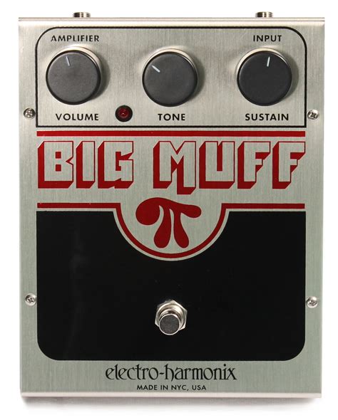 Electro Harmonix Big Muff Pi Fuzz Pedal Music Machine Nz