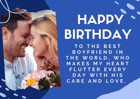 Romantic Birthday Wishes For Boyfriend Status Quotes And Msgs