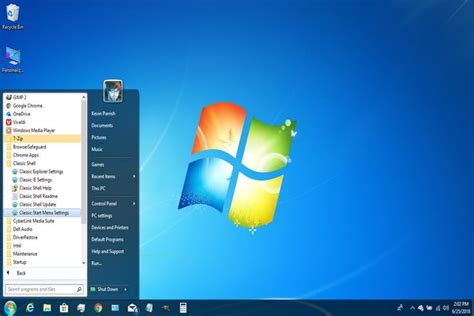 Windows 7 Interface