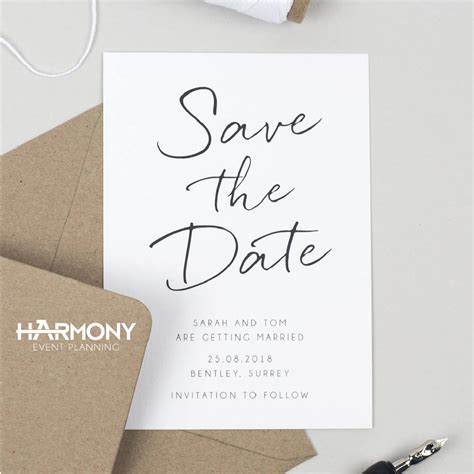 Why Is Important Send A Save The Date Card Harmony Rental