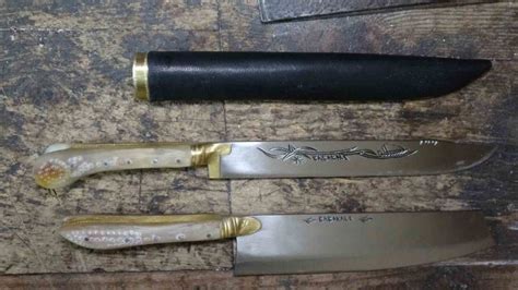 300 yılık babakale bıçaklarına kurban bayramı öncesi talep arttı