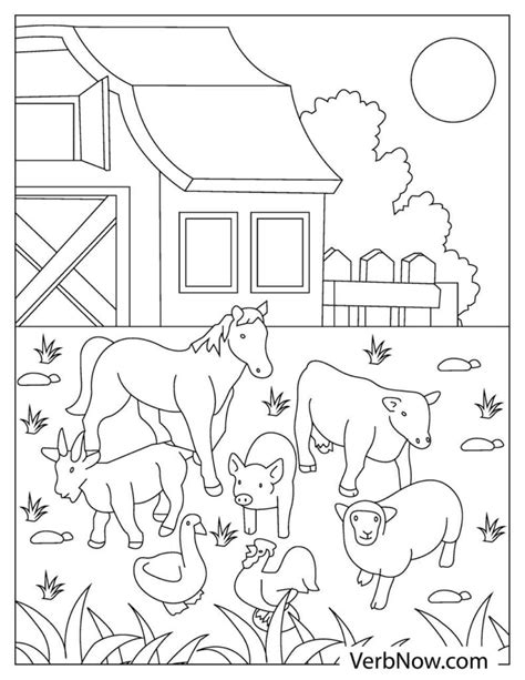Farm Coloring Pages For Kids Home Design Ideas