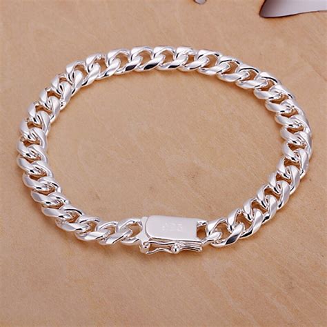 Free Shipping Wholesale For Womenmens 925 Silver Bracelet 925 Silver