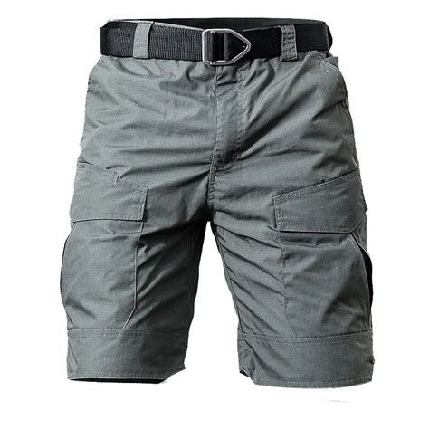 Cargo Trousers Waterproof Tactical Military Shorts Men Casual Summer