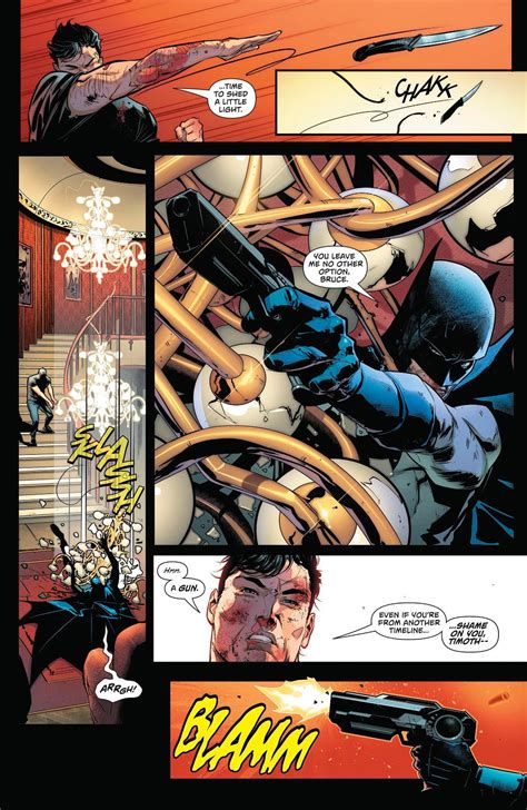 [comic Excerpt] Future Tim Drake Is A Dick To Batman Detective Comics 965 And Superman 37 R