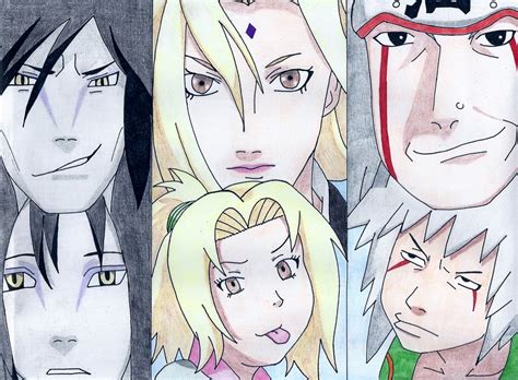 Naruto Three Legendary Sannin Generations By Bgilliand On Deviantart