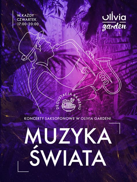 Koncerty Saksofonowe I Degustacja Ramenu Olivia Garden Gdańsk