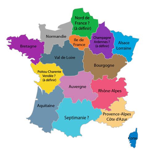 Nous vous laissons découvrir les autres grandes villes de france sur la carte des villes de france. La carte idéale des régions de FranceLe Blog d'Antoine Rolland | Le Blog d'Antoine Rolland