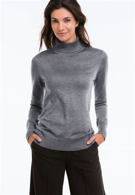 Turtleneck Sweater by ellos®| Plus Size Sweaters ...