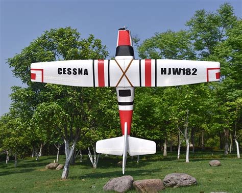 Cessna Hjw182 1200mm Wingspan Eps Trainer Beginner Rc Airplane Kit