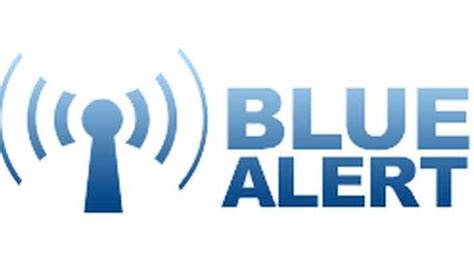what is blue alert and why are people receiving it on their phones