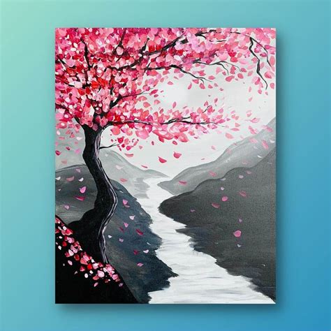 Moonlight Sakura Painting Kit Painting To Gogh