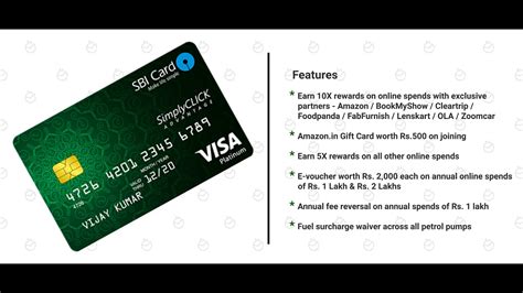 Redeem them for gifts and benefits. How to Apply for SimplyCLICK SBI Credit Card - YouTube