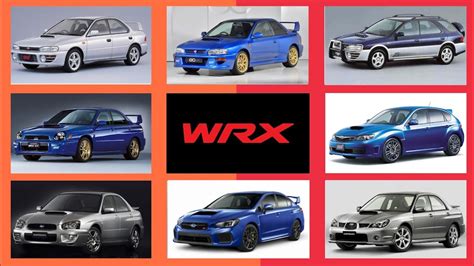 The History Of Subaru Wrx Seluruh Generasi Impreza Wrx Sti Youtube