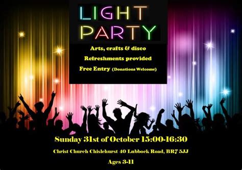 Christ Church Light Party Visit Chislehurst