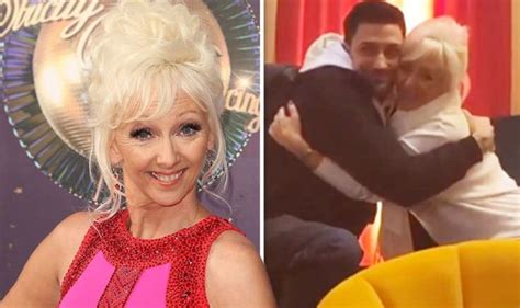 Debbie Mcgee Strictly Star Embraces Former Dance Partner Giovanni Pernice In Cosy Reunion