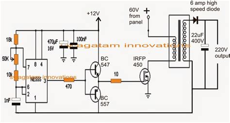 Electronic Circuit Projects: Solar 3 Phase Inverter Circuit