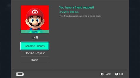 Click confirm to finish the redemption process. Friend codes return on the Switch - NintendoToday