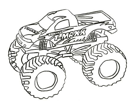 grave digger monster truck coloring pages  getdrawingscom