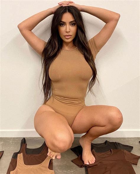 Skims Lingerie Heres Whats Hidden Under Kim Kardashians Clothes 15
