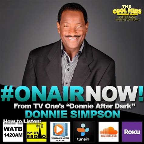 Stream The Cool Kids Interview Talk Show Host Donnie Simpson By Pop