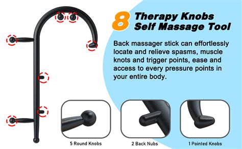 Trigger Point Massage Bvn Massage Hook Self Massage Tool For Muscle Therapy Massage Tools For