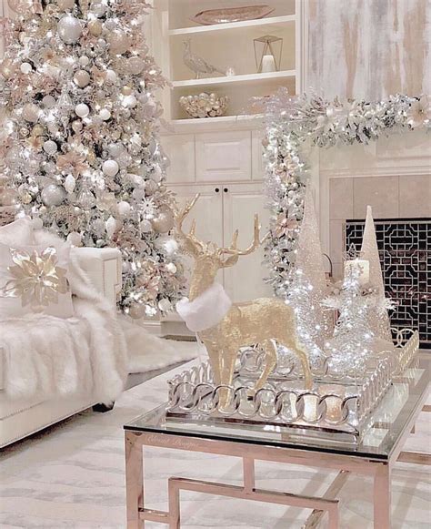 30 Elegant White Christmas Tree Decoomo