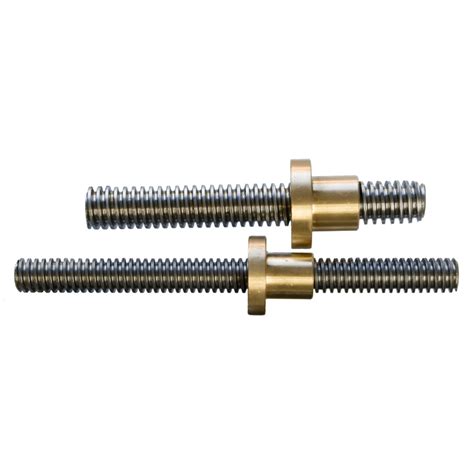 Trapezoidal Screws Tr10x3 10mm Move 3mm 300mm Right Hand Kue 100 C45 1