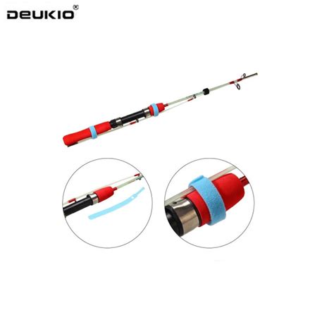 Deukio Fishing Rod Binding With Velcro Tie Simple Cable Accessories