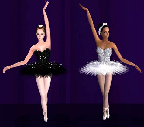 Swan Lake Tutus For Adult Females With Images Sims Sims 4 Dresses